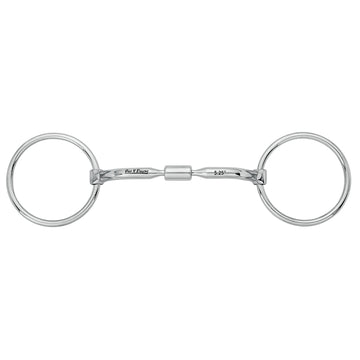 BAR H EQUINE Loose Ring Snaffle with Comfort Mouthpiece & Copper Inlays